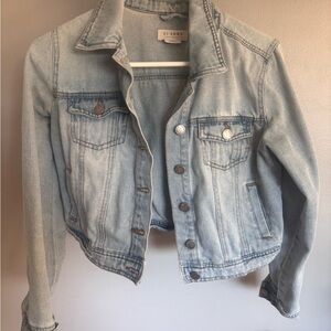 Ci Sono Faded Blue Jean Jacket